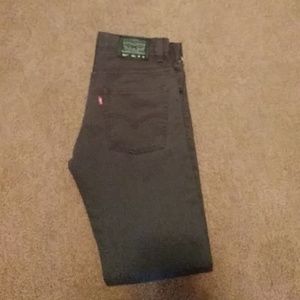 Levi's grey/ black 511 skinny jeans.NWOT